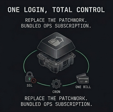 Bundled ops subscription - SSL, Cron, One Bill